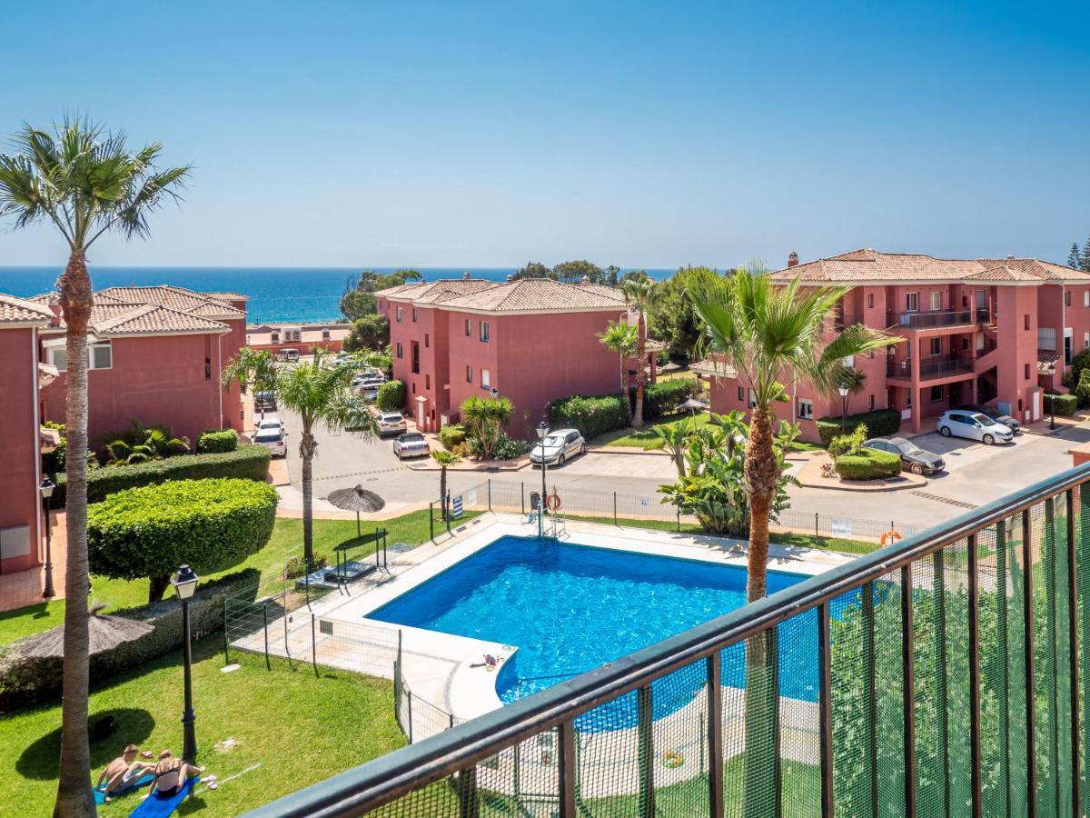 2308- 2Bedrooms Apt With Stunning Sea View-Terrace Manilva Esterno foto